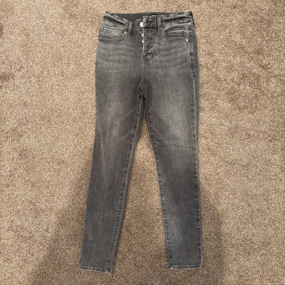 Express Skinny Mid Rise Jeans
